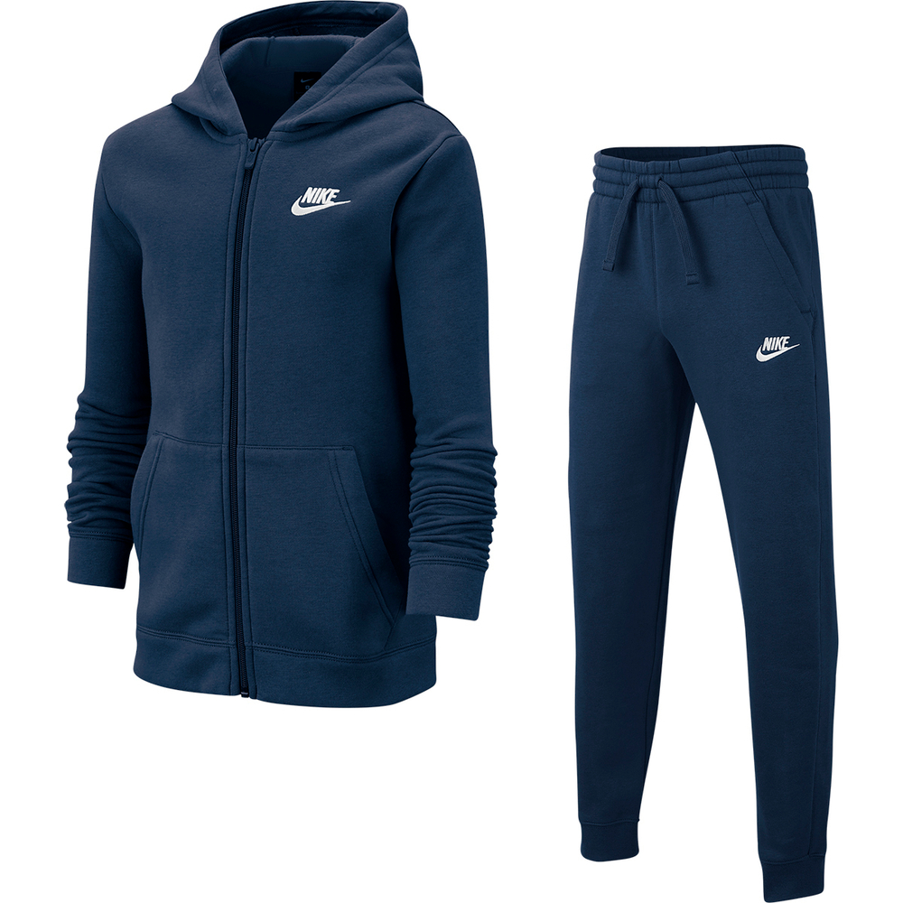 Костюм теннисный Nike Boys NSW Track Suit BF Core - midnight navy/midnight navy/white