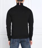 свитер zip mock Tommy Hilfiger - черный(MW0MW28049)