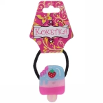 Резинка для волос 1 шт детская «Juiciness- Мороженое», микс 6 цветов, d- 4 см