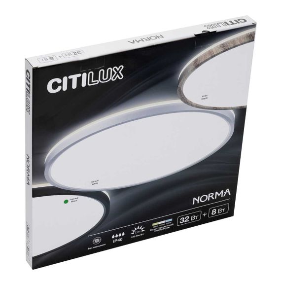 Потолочный светодиодный светильник Citilux Norma CL748401