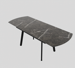 Стол керамический "Князь" (Чёрный), ДСВ-Мебель, г. Пенза