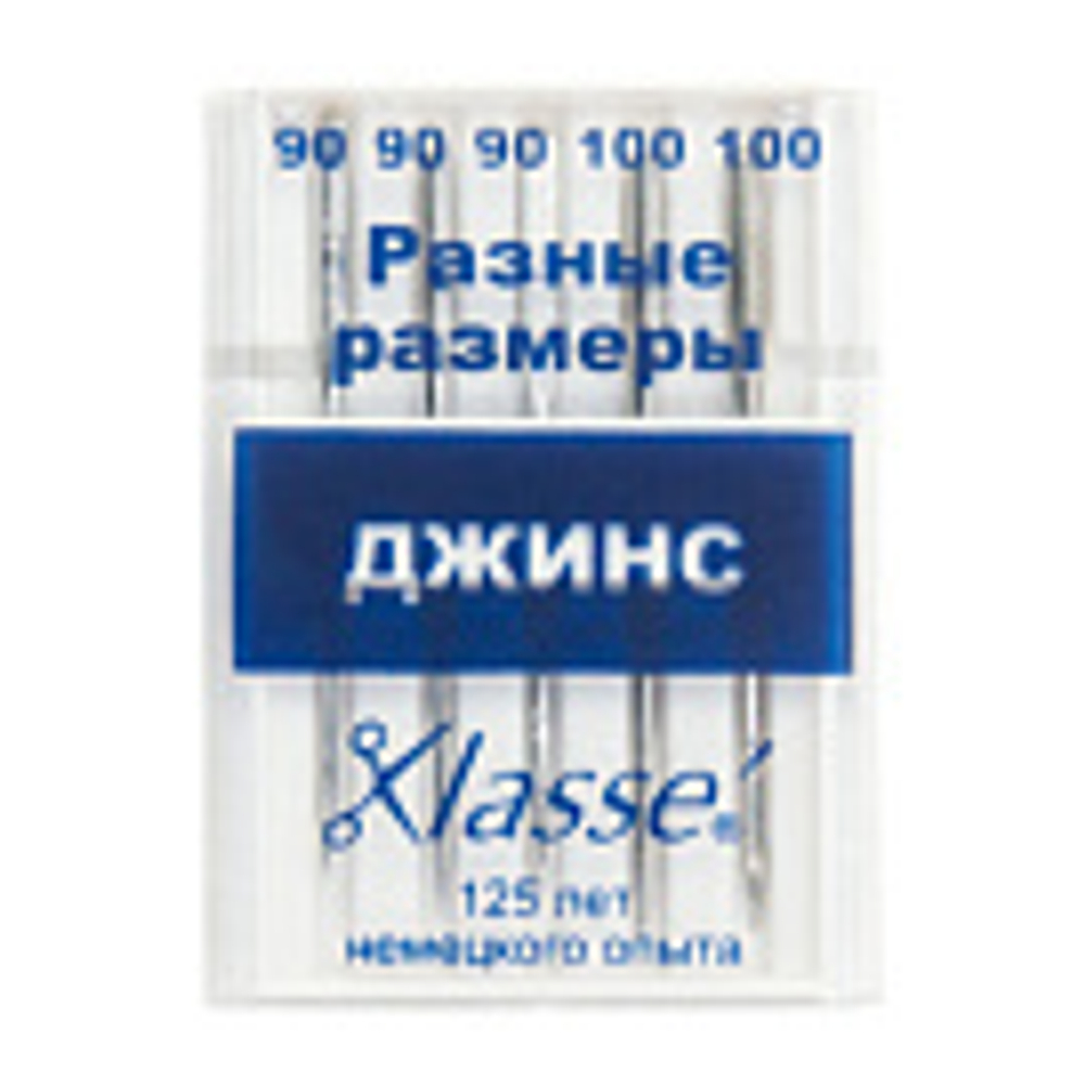 Иглы для БШМ джинс 90,100 A6130/MIX Klasse