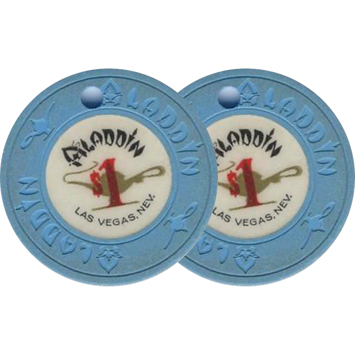 Aladdin Casino $1 Canceled Chip