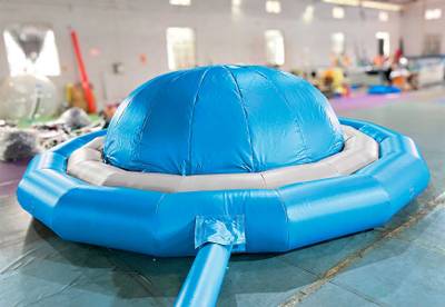 Надувное оборудование «Надувной живот» 6*6*1,7 м, серо-голубой