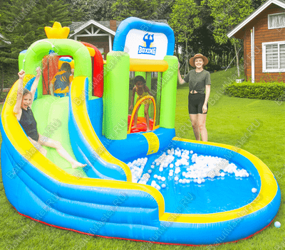 Батут в квартиру "Водная горка" 5,2*4,1*2,25 м