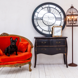 Настенное зеркало Объект мечты Сен-Лазар блэк