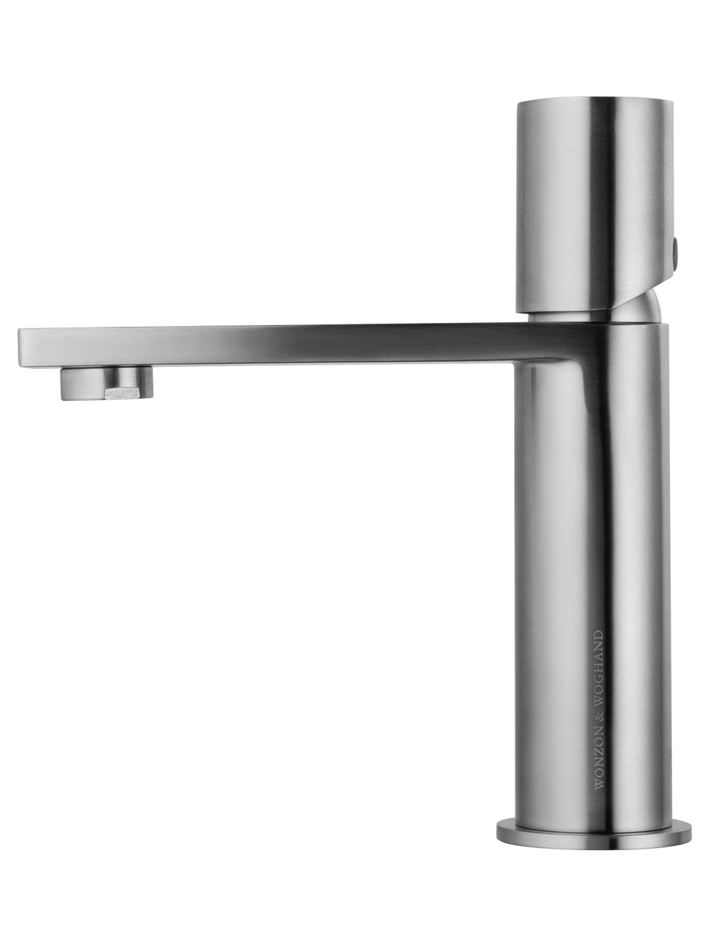 Смеситель для раковины WONZON & WOGHAND,  Брашированный никель (WW-101-BS)