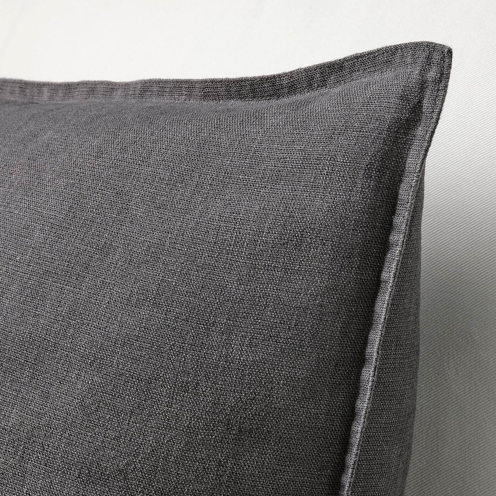 IKEA DYTÅG  (ИКЕА ДЙТÅГ)  -  Наволочка, темно-серый, 65x65 см