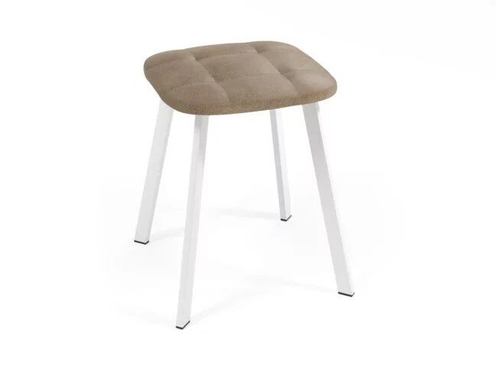 Табурет "Крафт KV", черный каркас, ткань ULTRA CHOCOLATE темно коричневый