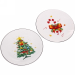 Тарелка керамическая «Новогодний микс» 17,5*2см