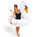 Круг надувной white swan