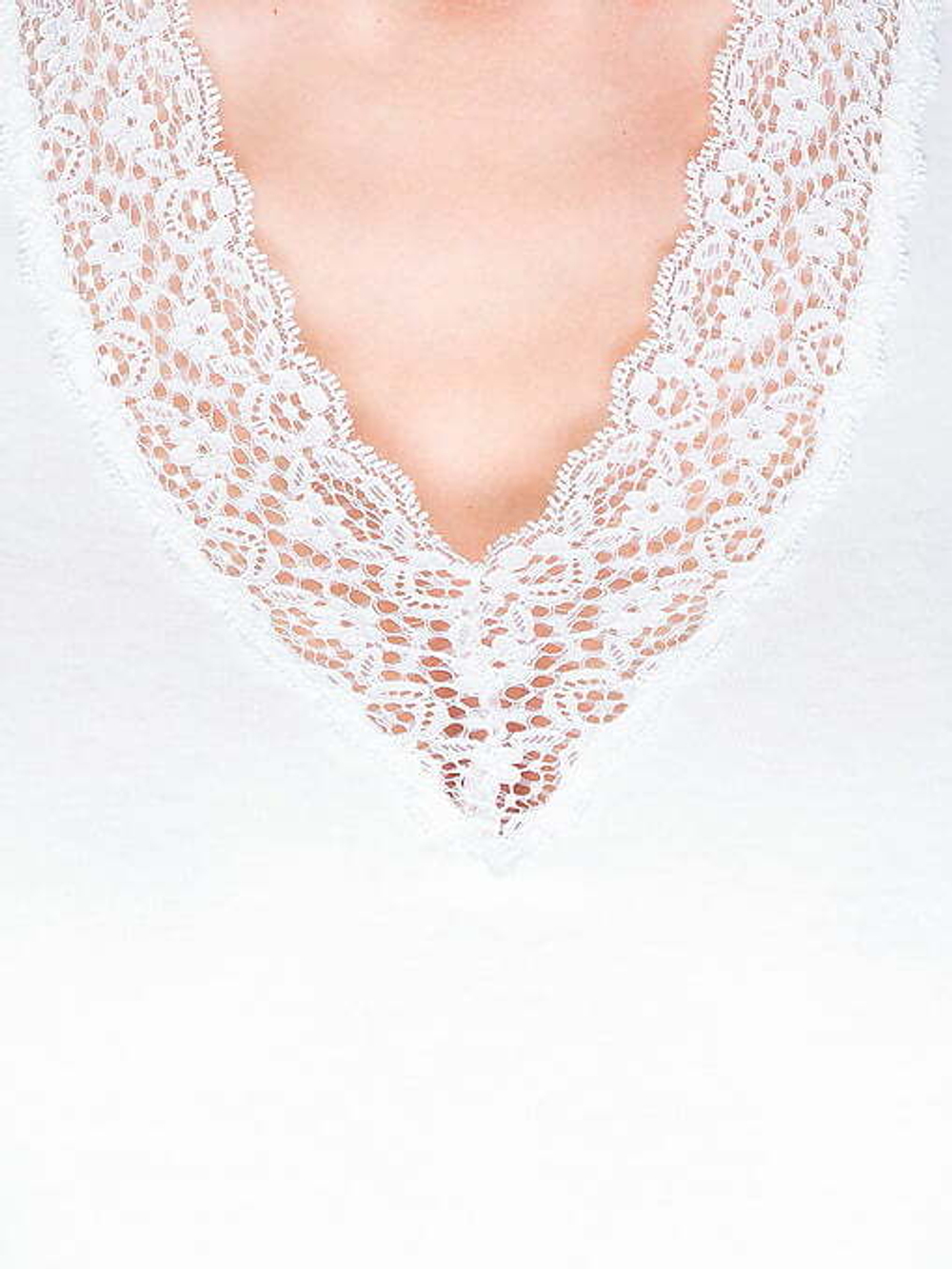 Майка женская белый