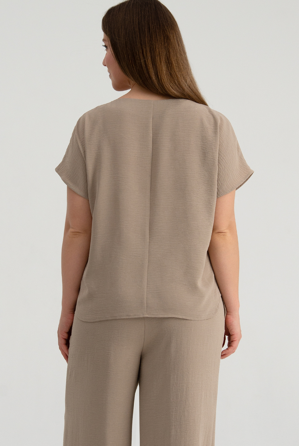 Блузка женская 3256ЗПк, хумус #30Хум093256зпк