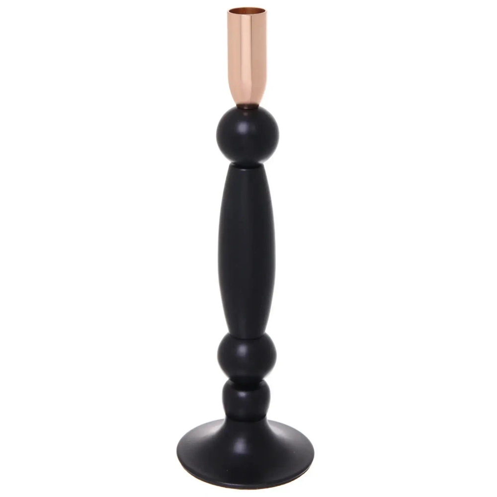 Подсвечник «FARY TALE» 9*32 см, Черный/золото