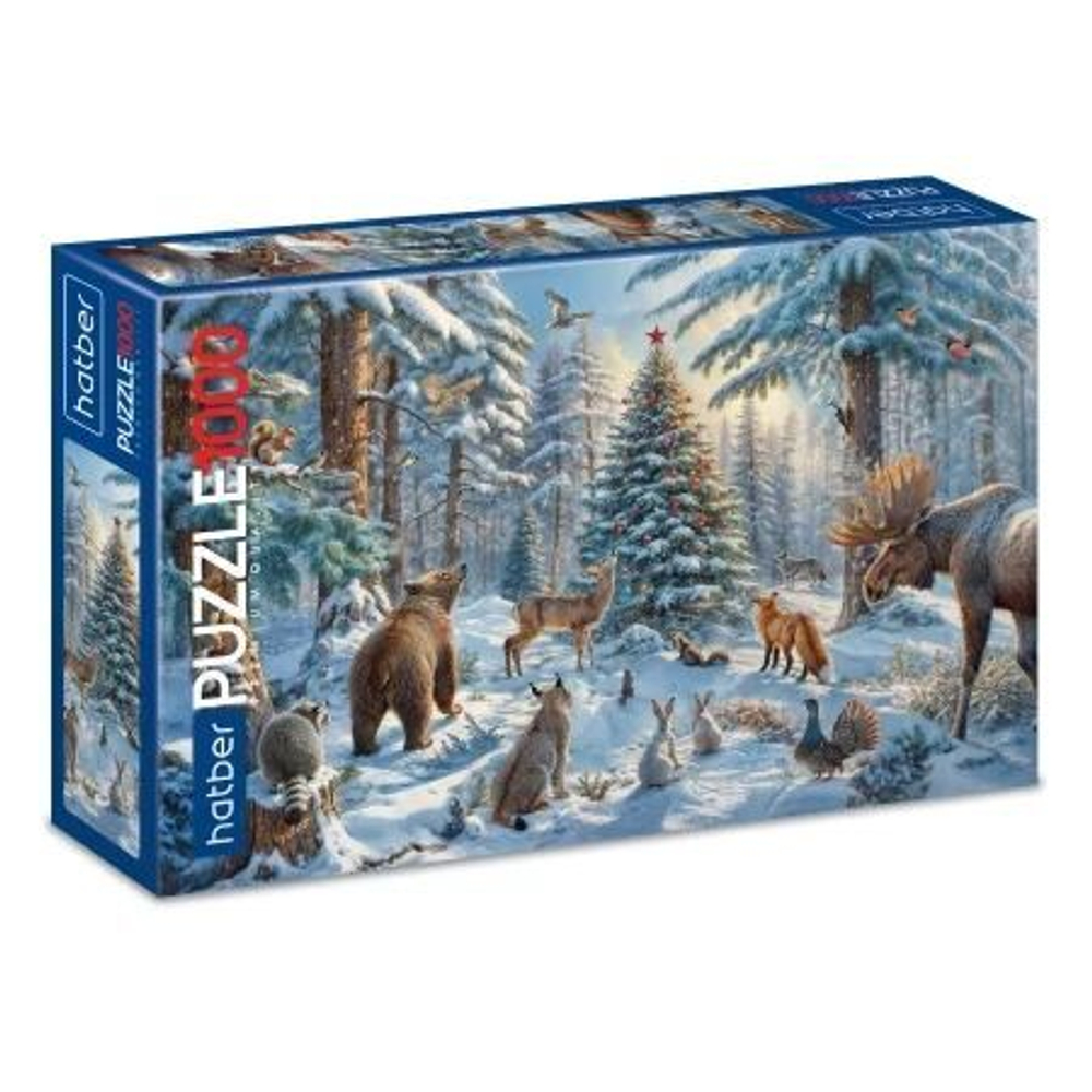 Пазлы 1000 элементов 680*480мм. "Сказочный лес" Premium