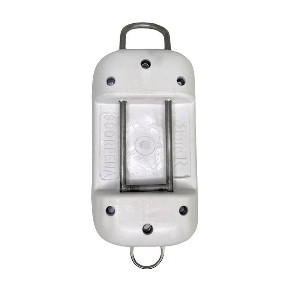 Груз/якорь Scorpena полумягкий 1.1 кг быстросъёмный с замком белый