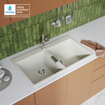 Мойка TOLERO LOFT TL-862 белый №923 (туман)