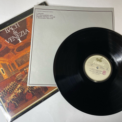 Винтажная виниловая пластинка LP Hans Ludwig Hirsch, Bach and Venezia 1 (Италия 1983)