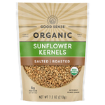 Good Sense, органические ядра подсолнечника, соленые и обжаренные, 213 г (7,5 унции)