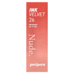 Peripera, Ink Velvet, тинт для губ, оттенок 26 Well-Made Nude, 4 г (0,14 унции)