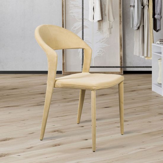 Стул Asti, бархат спелая дыня