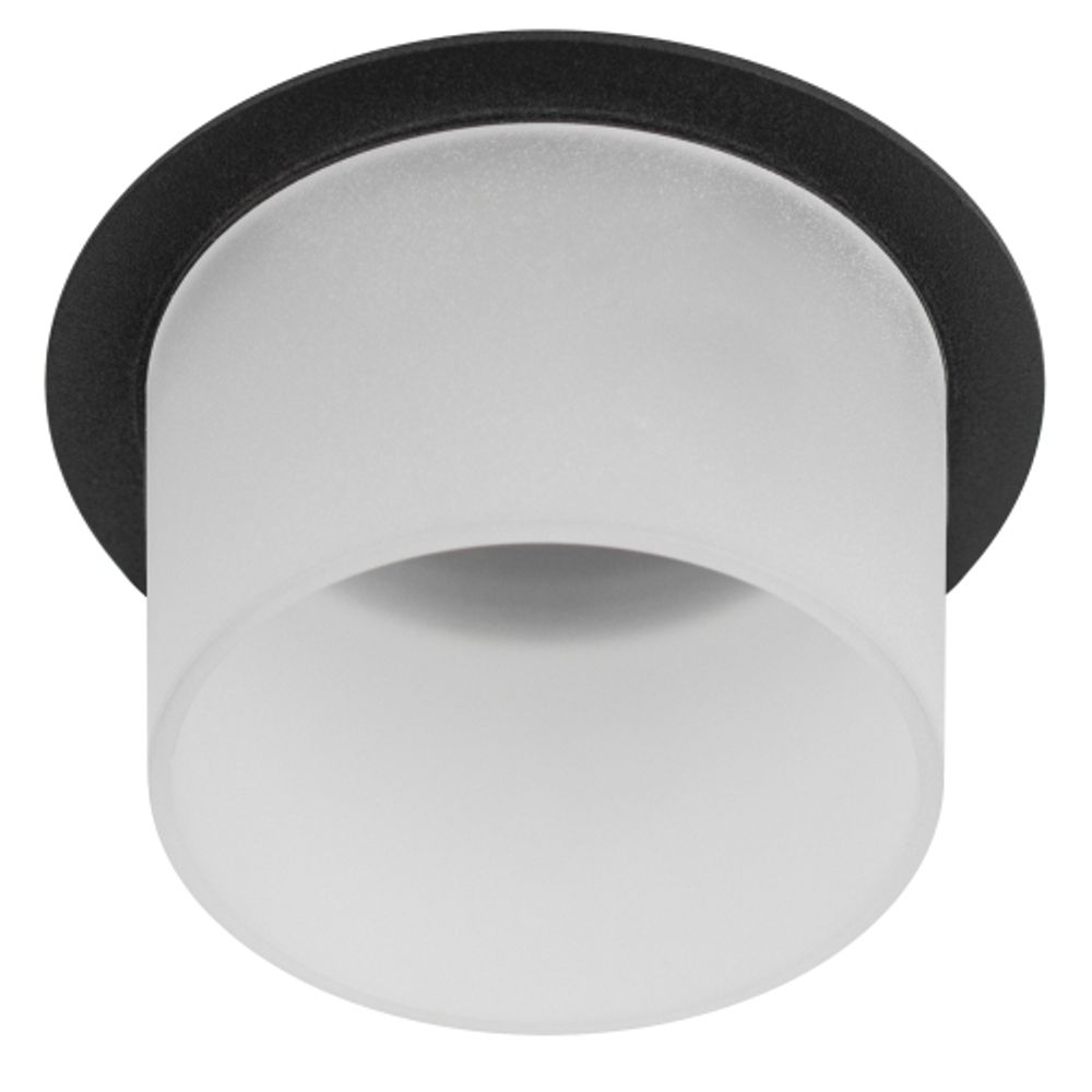 Светильник встраиваемый декоративный ЭРА DK106 BK под лампу MR16 GU5.3 черный | Декоративные встраиваемые светильники