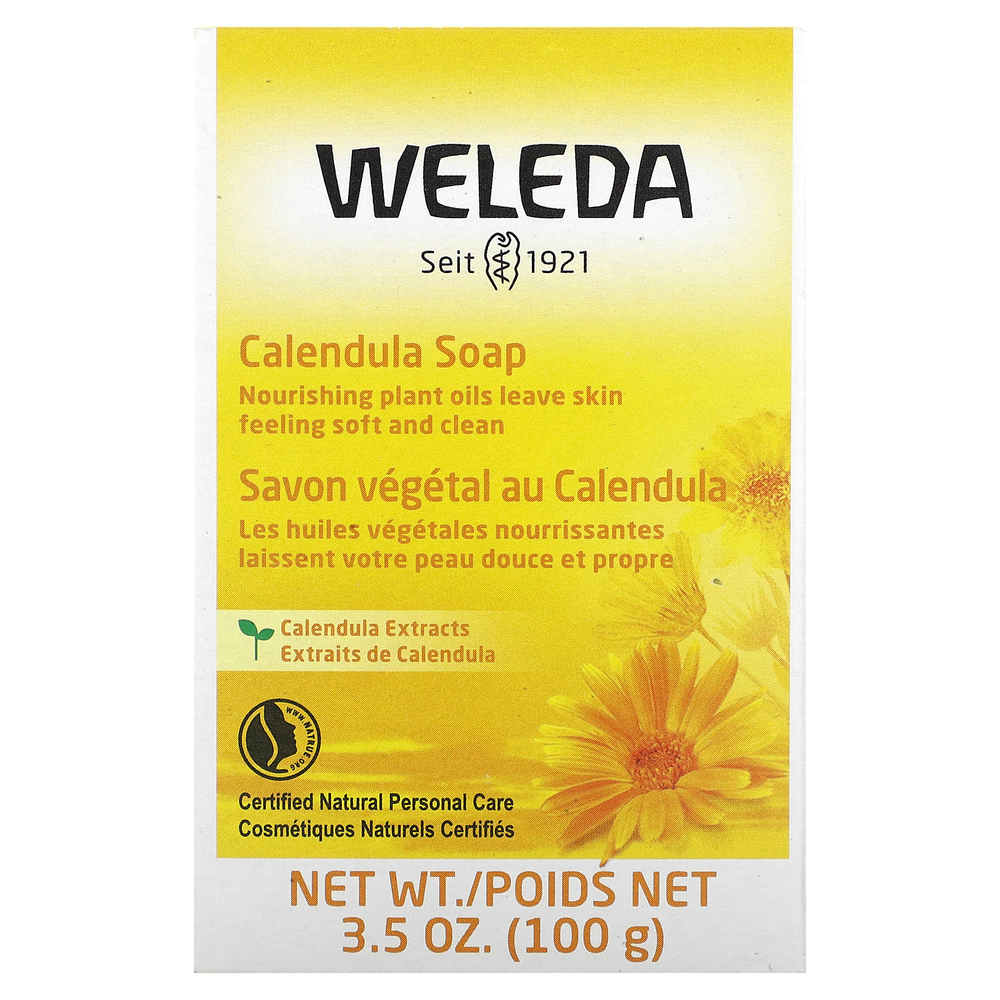 Weleda, Мыло с календулой, 100 г (3,5 унции)