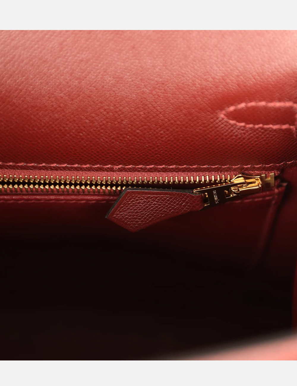 Сумка Hermes Madame Kelly 25 Gold Hardware "Rouge"