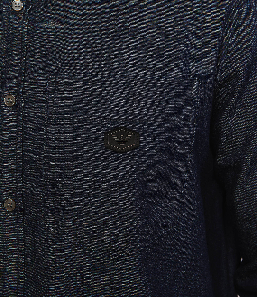 рубашка Emporio Armani - темно-синий(8N1CD8 1D0EZ)