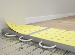 Подложка листовая, 2мм, с отверстиями для теплого пола под ламинат/паркет, 1х0,5м в уп.10м2