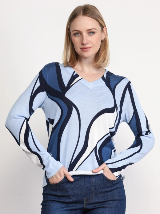 Пуловер из хлопка