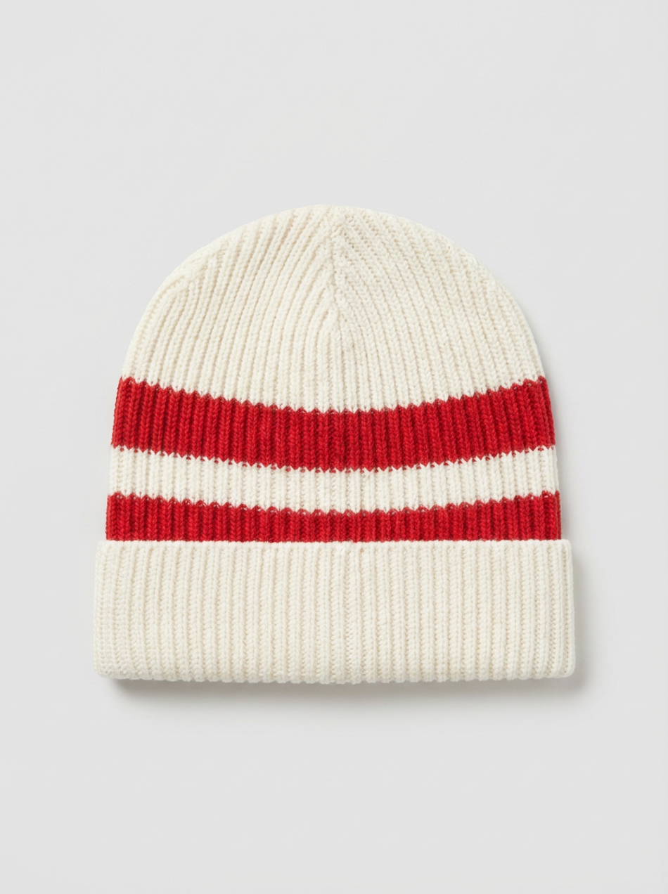 Шапка в полоску