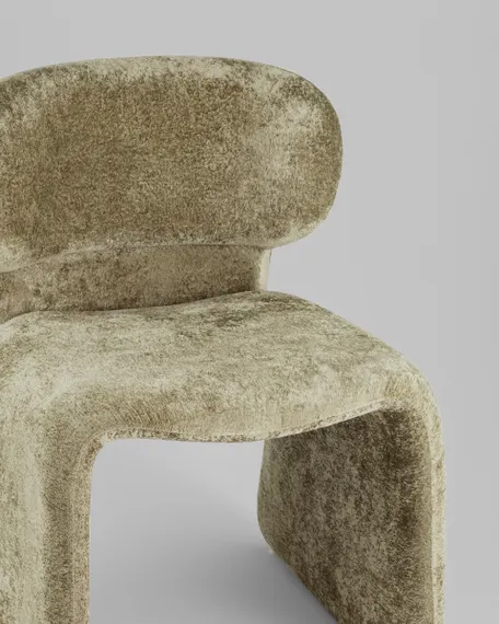 Кресло Nazare, зеленый велюр