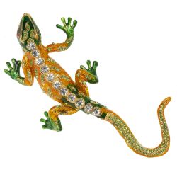 GAEM Шкатулка "Ящерица", L8,5 W7,5 H3 см