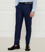 Льняное штаны Denz Oscar Jacobson - темно-синий(51701180)