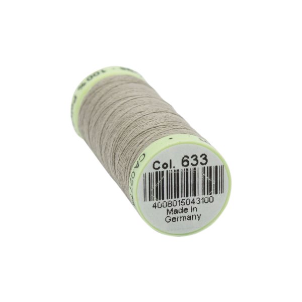 Нитки отделочные Gutermann Top Stitch 30 (30 метров), 5 кат. | 633 бежево-суровый