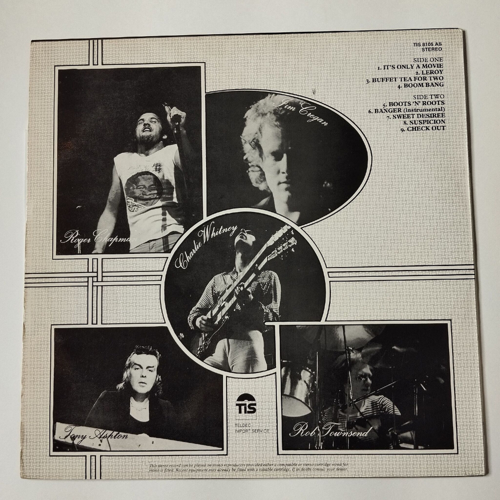 Винтажная виниловая пластинка LP Family It is Only A Movie (Germany 1984)