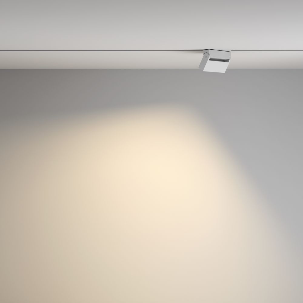 Трековый магнитный светодиодный светильник Maytoni Points Rot Gravity TR077-2-10W3K-W