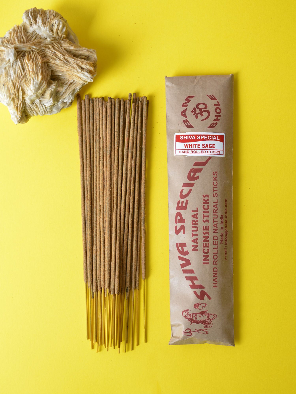 WHITE SAGE индийские благовония-палочки (Shiva Special)