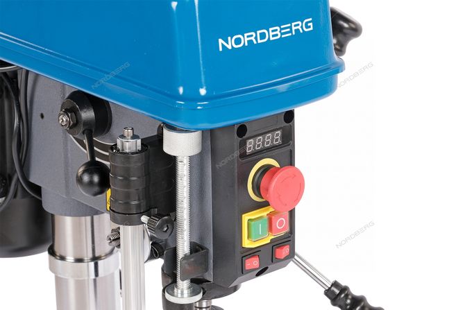 NORDBERG (ND1648V) Станок сверлильный с тисками, 500 Вт, 16 мм, вариатор скорости