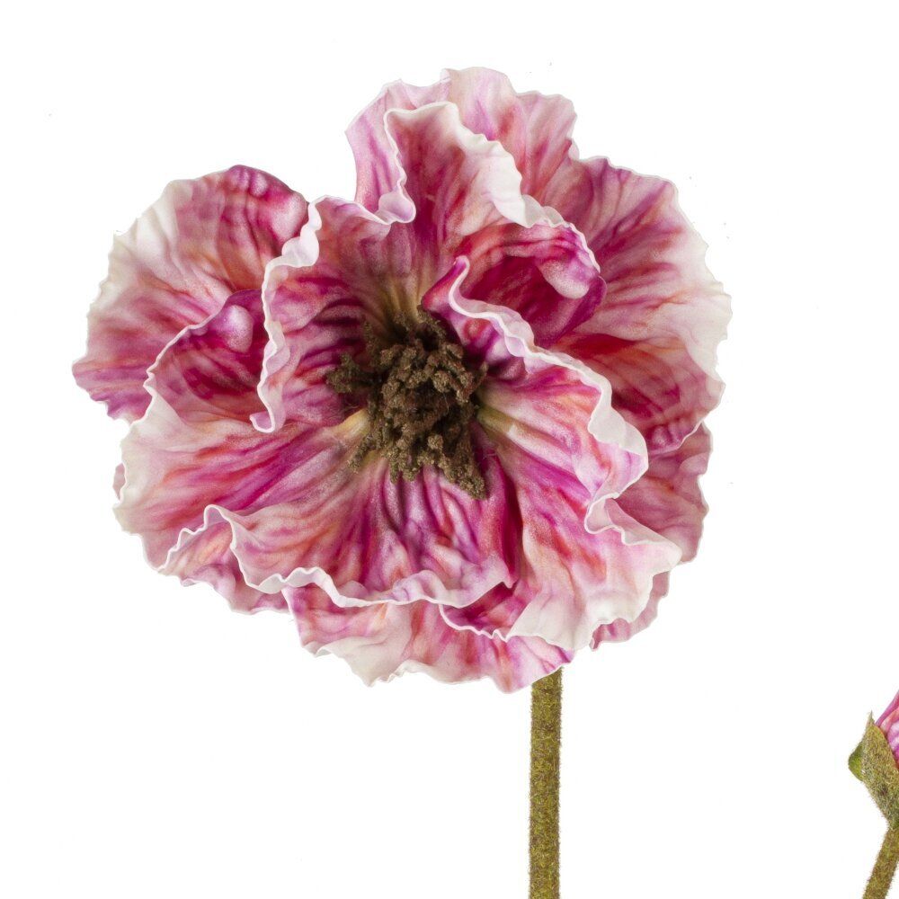 GAEM Цветок искусственный "Мак", L16 W11 H91 см