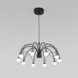 Подвесная люстра Eurosvet Ragno 90034/10 LED черный