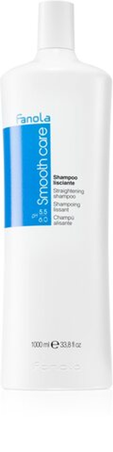 Fanola Smooth Care - разглаживающий шампунь для непослушных и вьющихся волос /   1000  ml  / GTIN 8032947862948