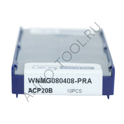 Пластина твердосплавная ISO WNMG080408-PRA ACP30B AHNO по стали, черновая