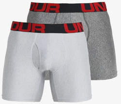 Мужские спортивные боксеры Under Armour UA Tech Boxerjock 3in. 2-Pack - серый