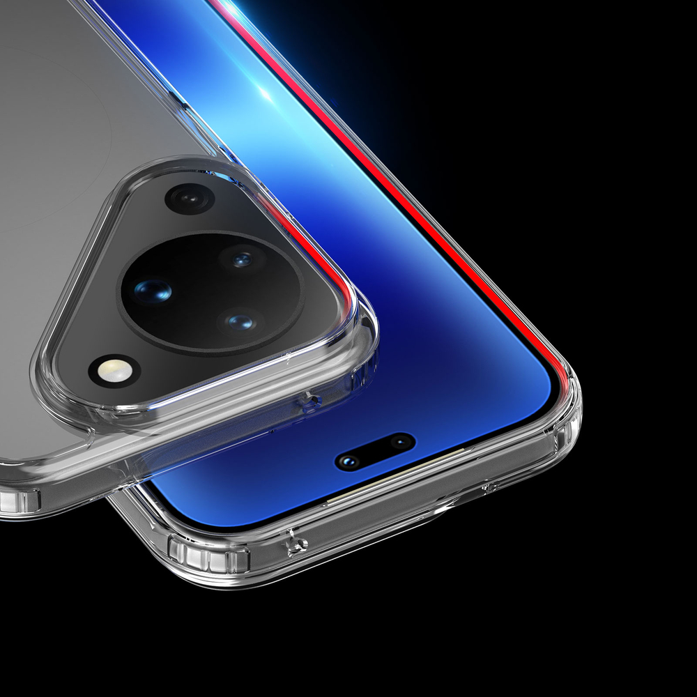 Усиленный прозрачный чехол для смартфона Huawei Pura 90, серия Clin Series от Dux Ducis