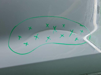 Дверь передняя левая Geely Tugella (2019-2024)