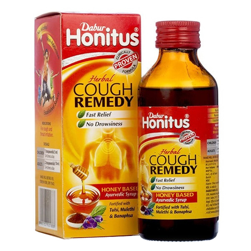 ХОНИТУС СИРОП ДАБУР (HONITUS SYRUP DABUR), 100 МЛ