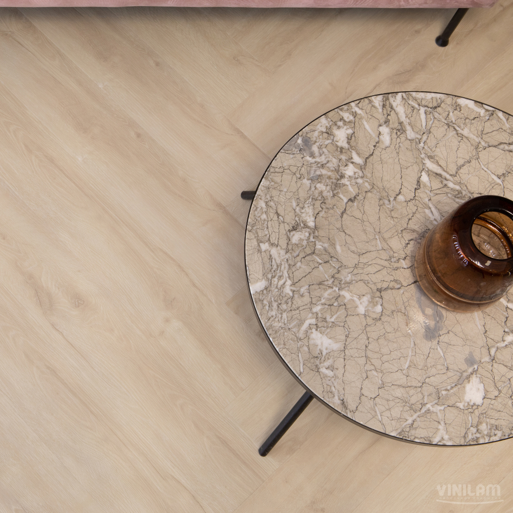 SPC ламинат елка VinilPol Herringbone 7 мм 9966 Паркет Руссо