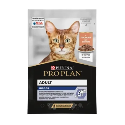 Лосось в соусе для взрослых кошек, 85гр Pro Plan Nutri Savour